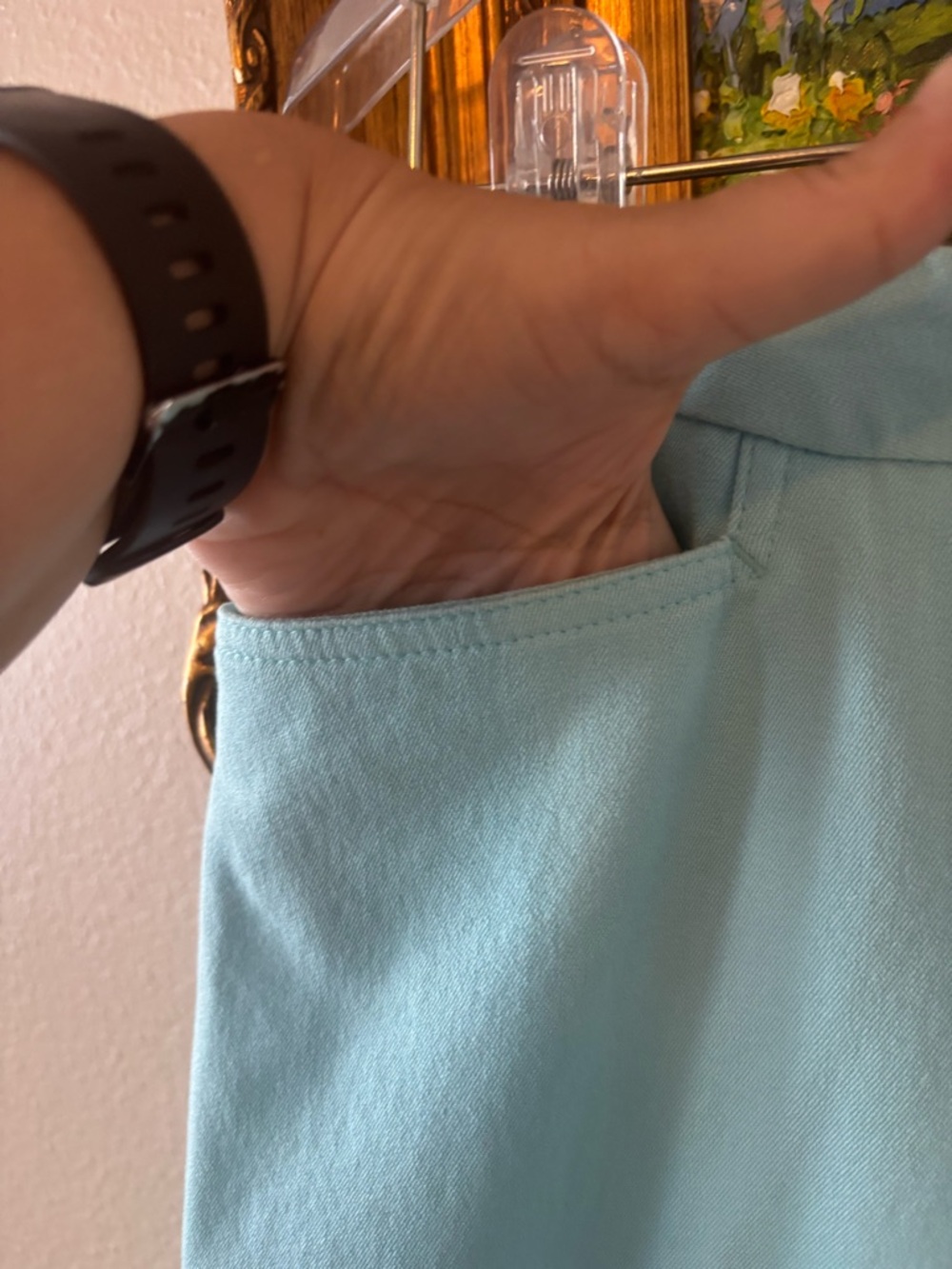 Nordstrom Aqua Straight-Leg Pants - Picture 3 of 6